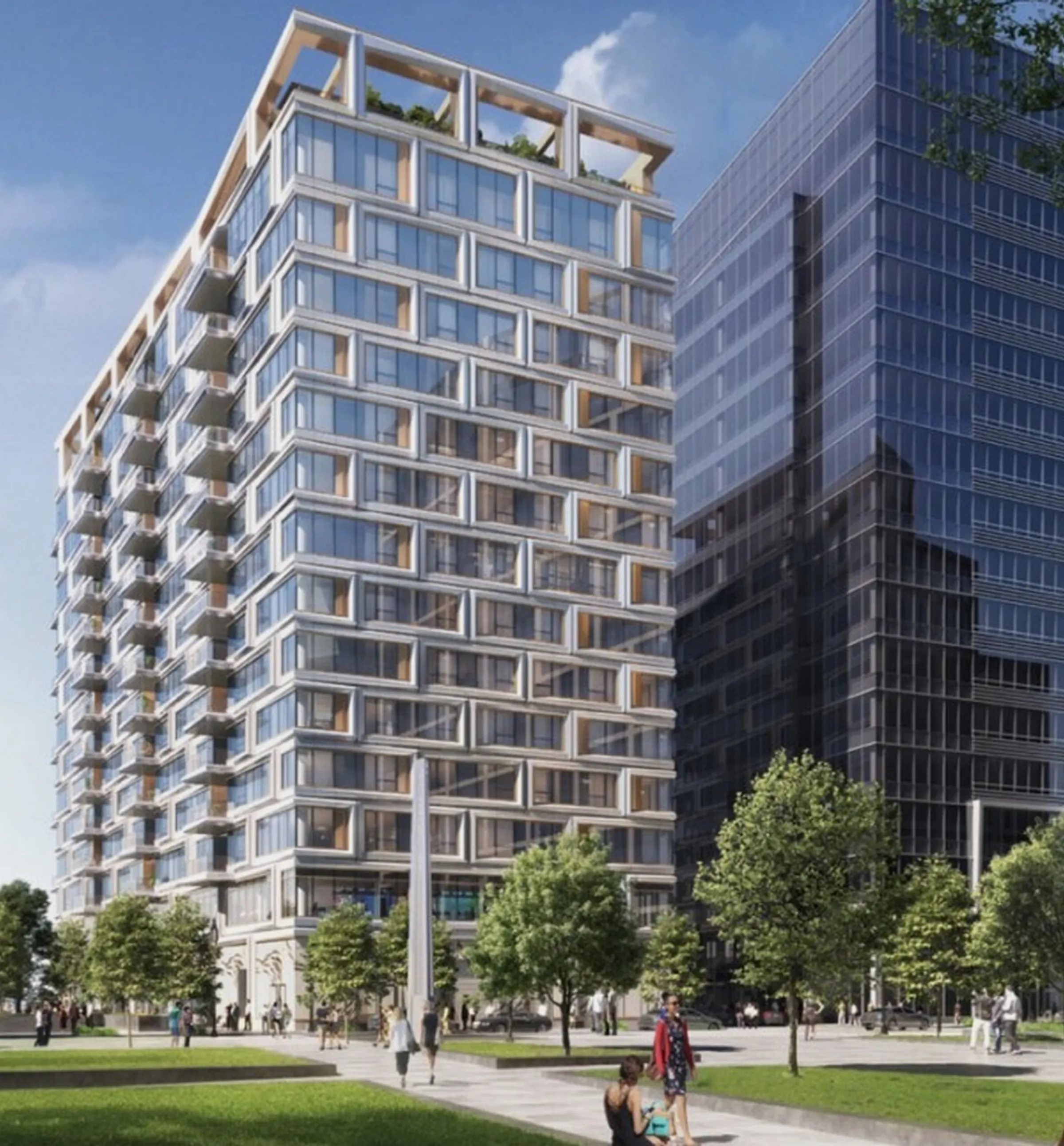 Developer rendering of One Harbor Shore